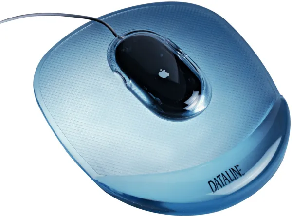 Esselte Dataline podložka pod myš gel křišťálově modrá
